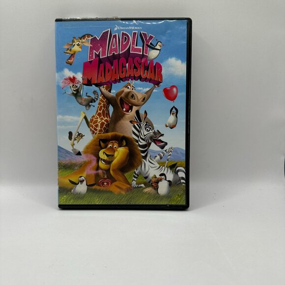Madly Madagascar 2013 NR Voices Ben Stiller DreamWorks DVD Animated Comedy - Picture 2 of 4